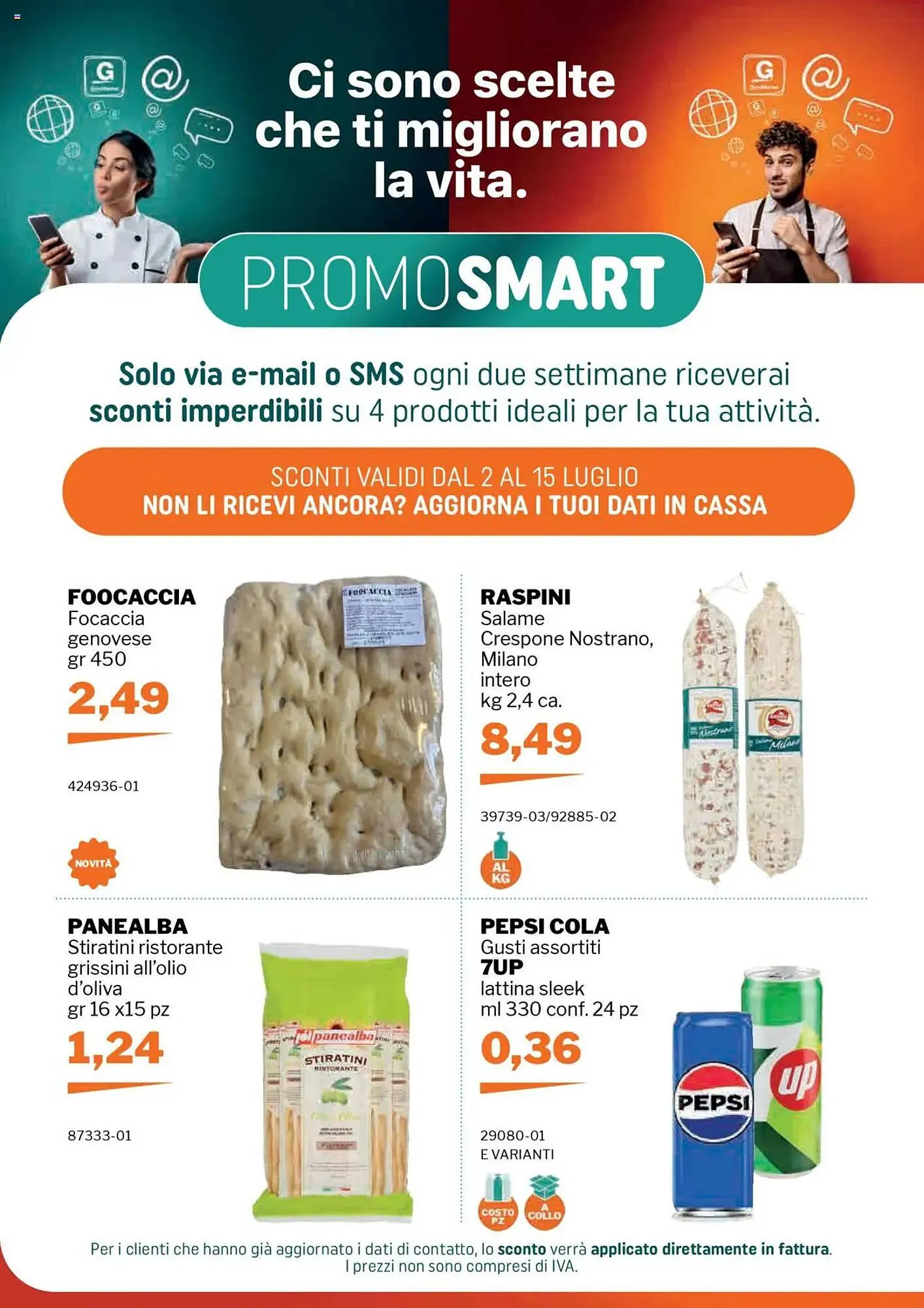 Volantino GrosMarket da 2 luglio a 15 luglio di 2025 - Pagina del volantino 1