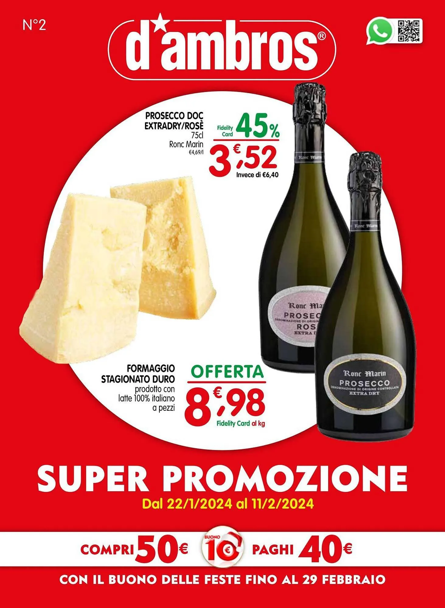 Volantino D'Ambros da 22 gennaio a 11 febbraio di 2024 - Pagina del volantino 