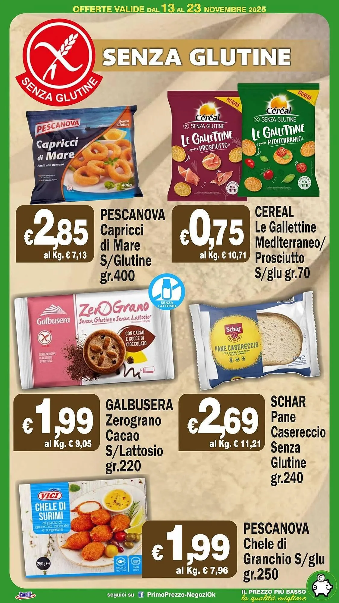 Volantino Primo Prezzo da 13 novembre a 23 novembre di 2025 - Pagina del volantino 21