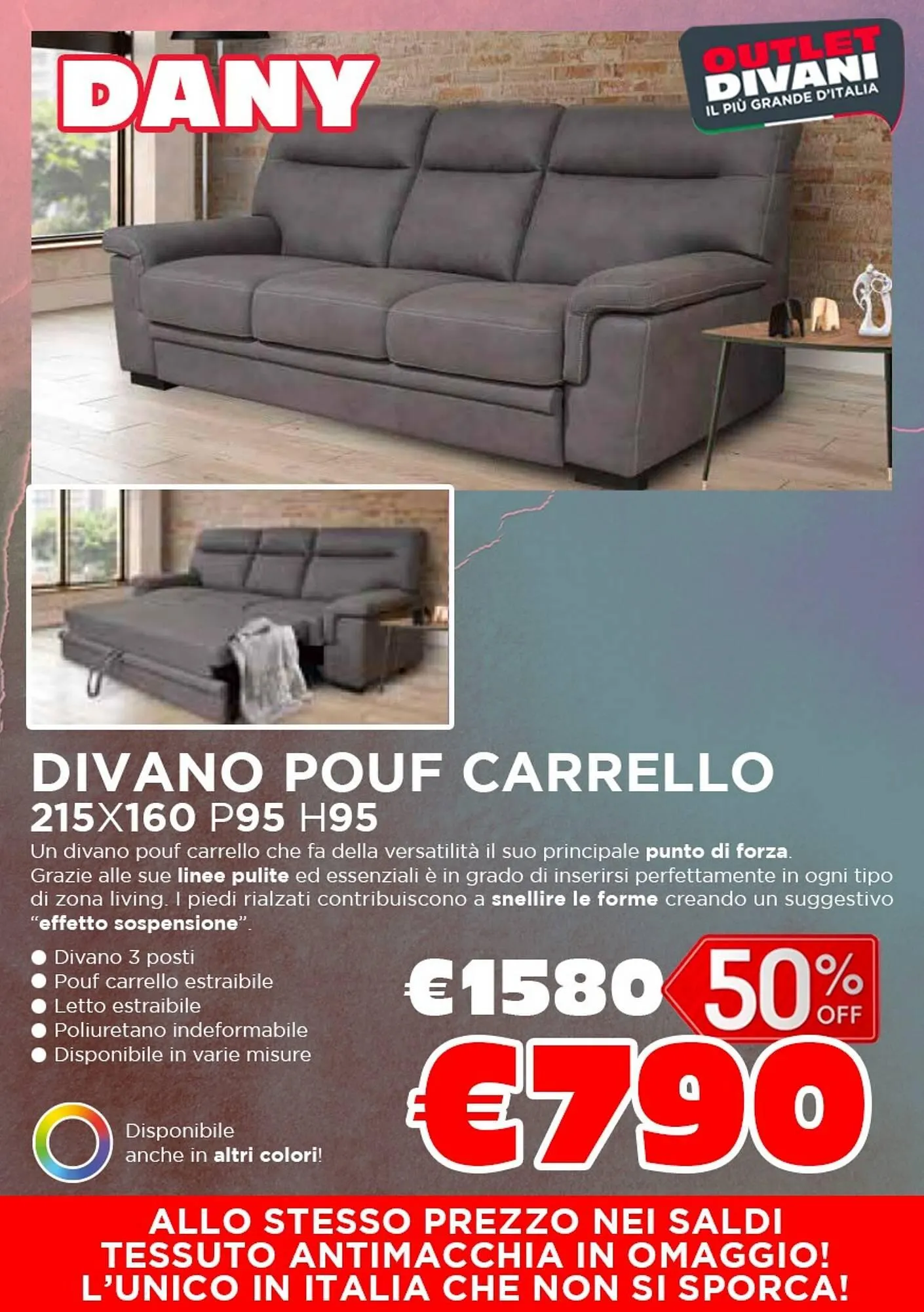 Volantino Outlet Divani da 15 ottobre a 31 dicembre di 2024 - Pagina del volantino 18