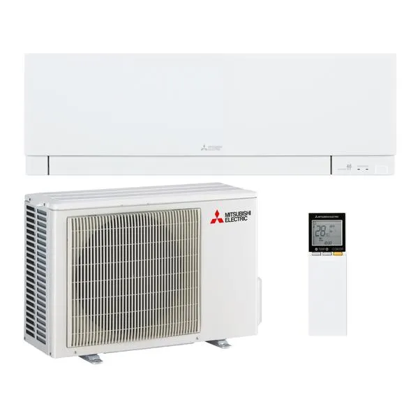 Condizionatore mitsubishi mono 12000 btu kirigamine eer 3,85 cop 4,21 wifi a+++/a++