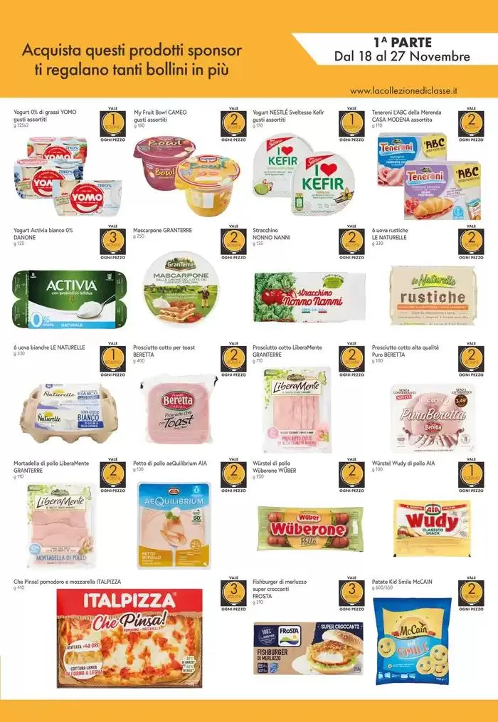 Raccolta Bollini collezione di classe da 21 novembre a 16 febbraio di 2025 - Pagina del volantino 3
