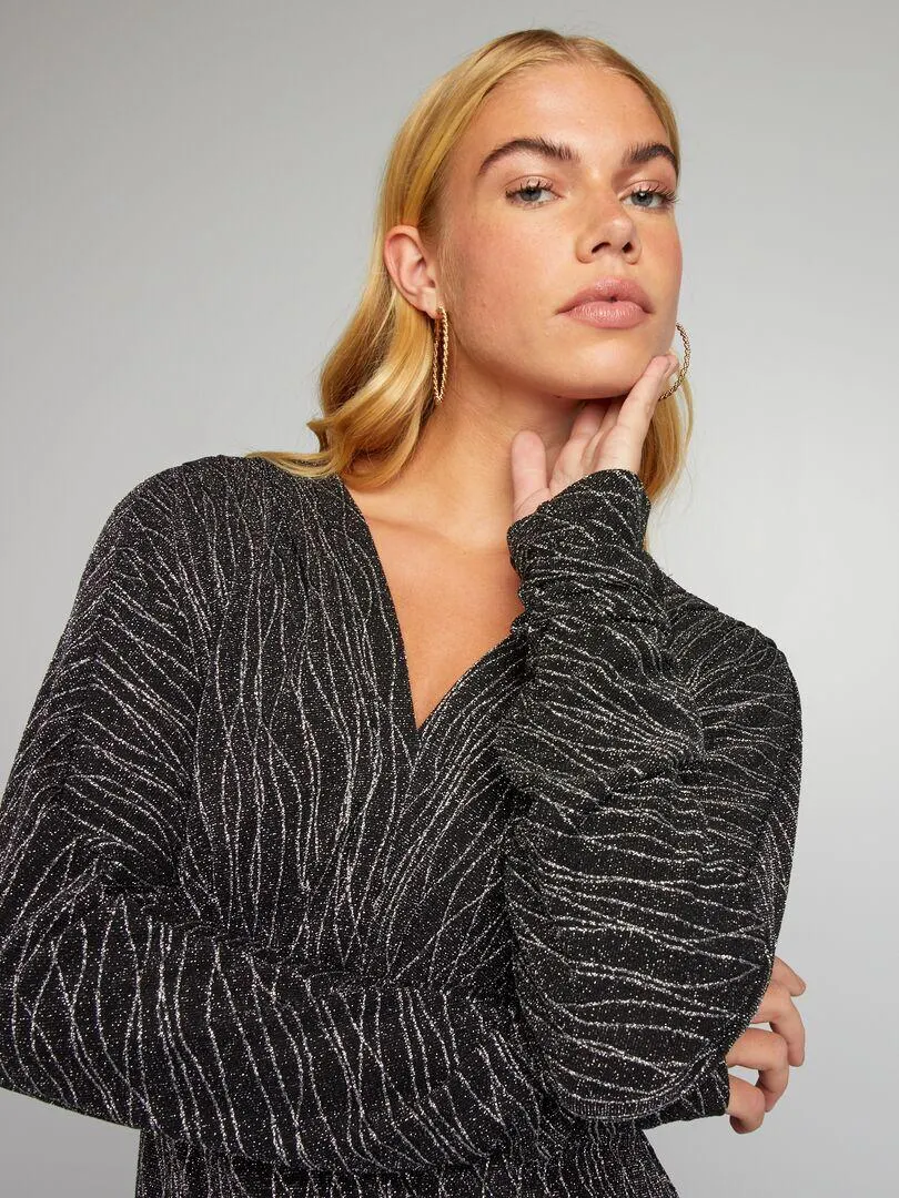 Vestito corto - NERO