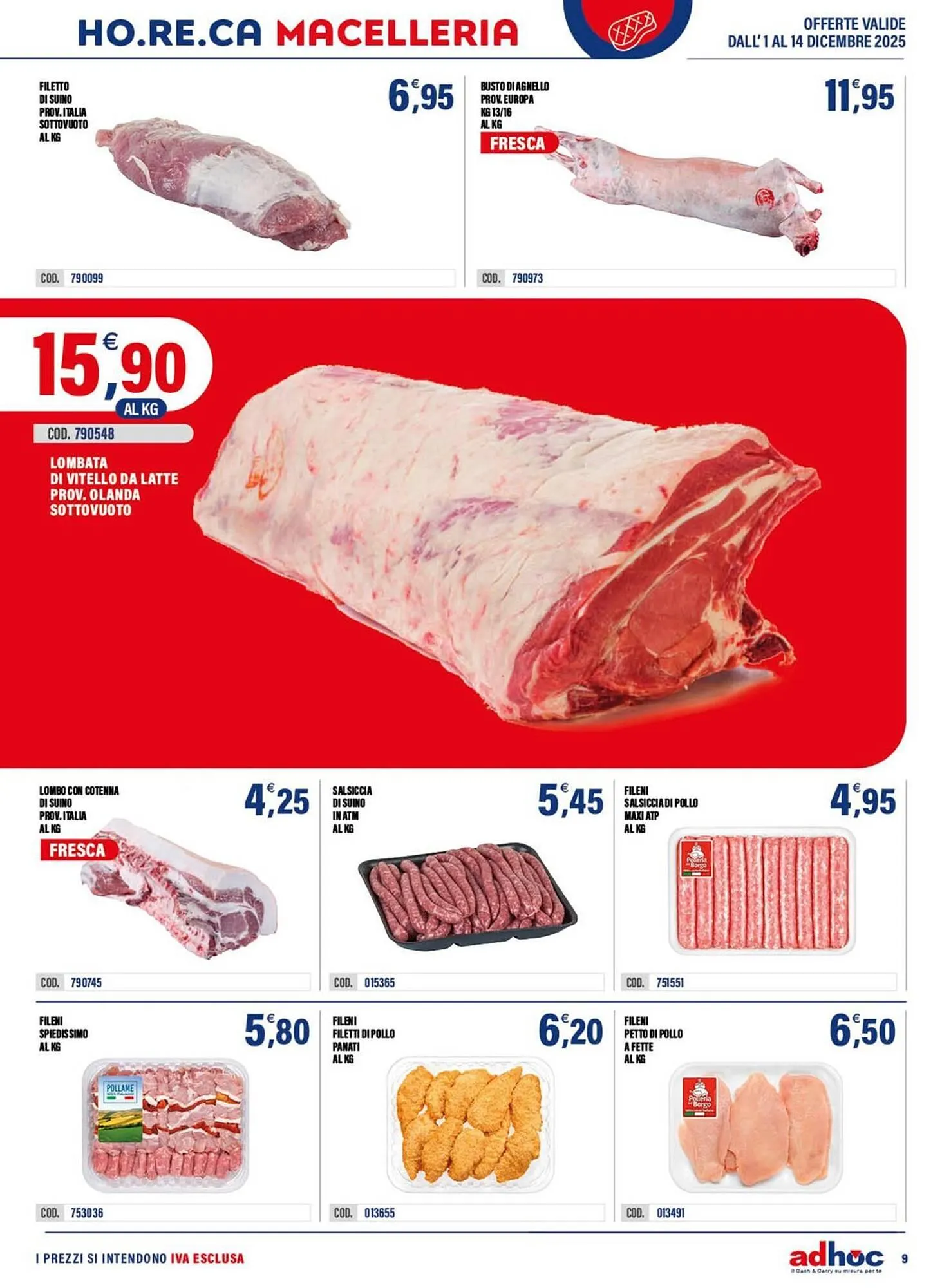 Volantino Adhoc da 2 dicembre a 14 dicembre di 2025 - Pagina del volantino 9