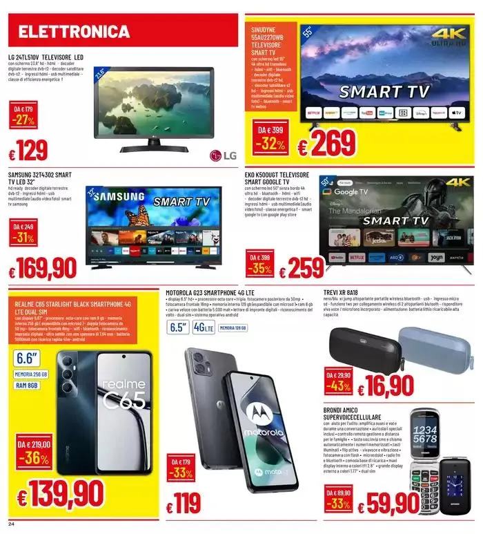 GRANDI MARCHE A PICCOLI PREZZI da 28 ottobre a 10 novembre di 2024 - Pagina del volantino 24