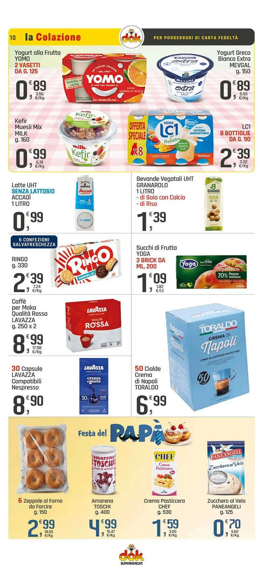 Volantino Supermercati Dok da 5 marzo a 15 marzo di 2026 - Pagina del volantino 10