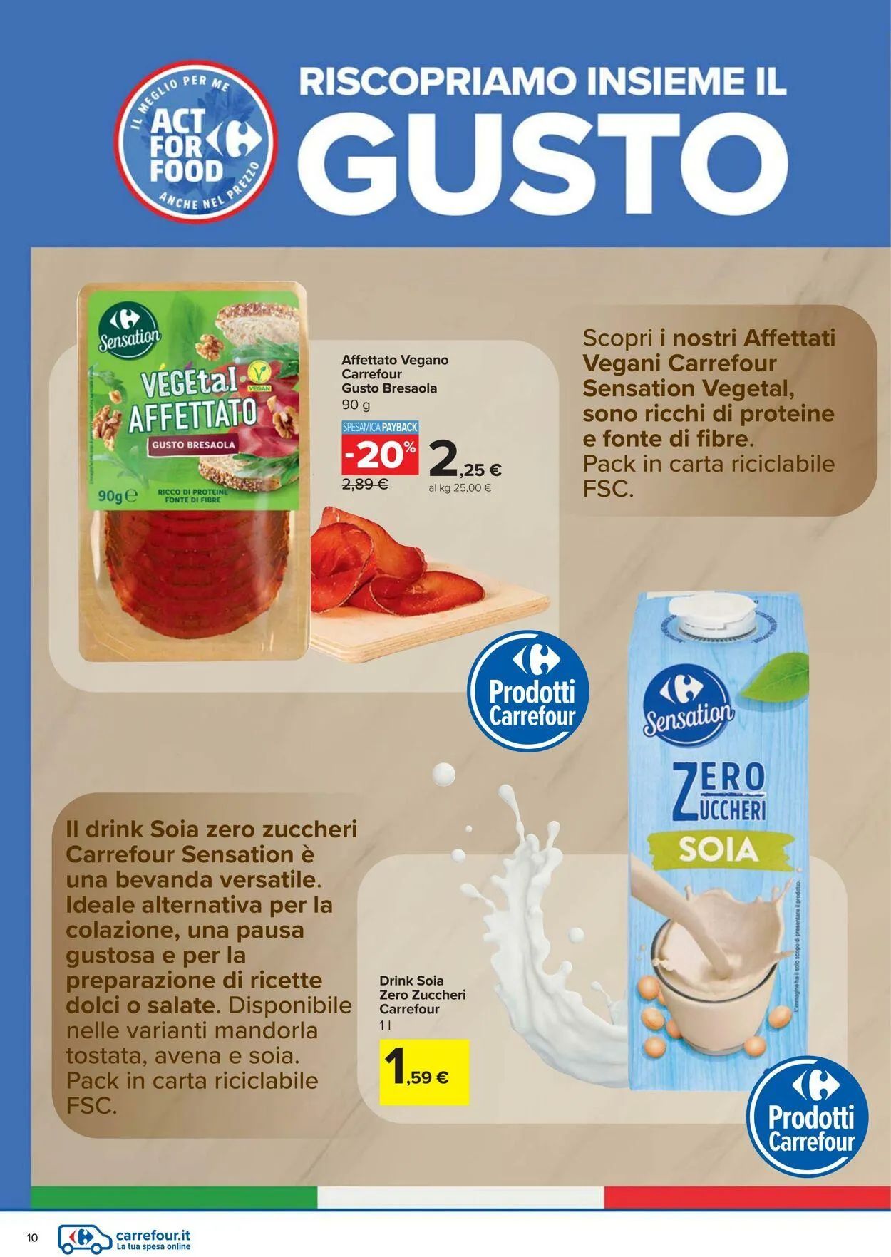 Carrefour Volantino attuale da 29 maggio a 25 giugno di 2025 - Pagina del volantino 10