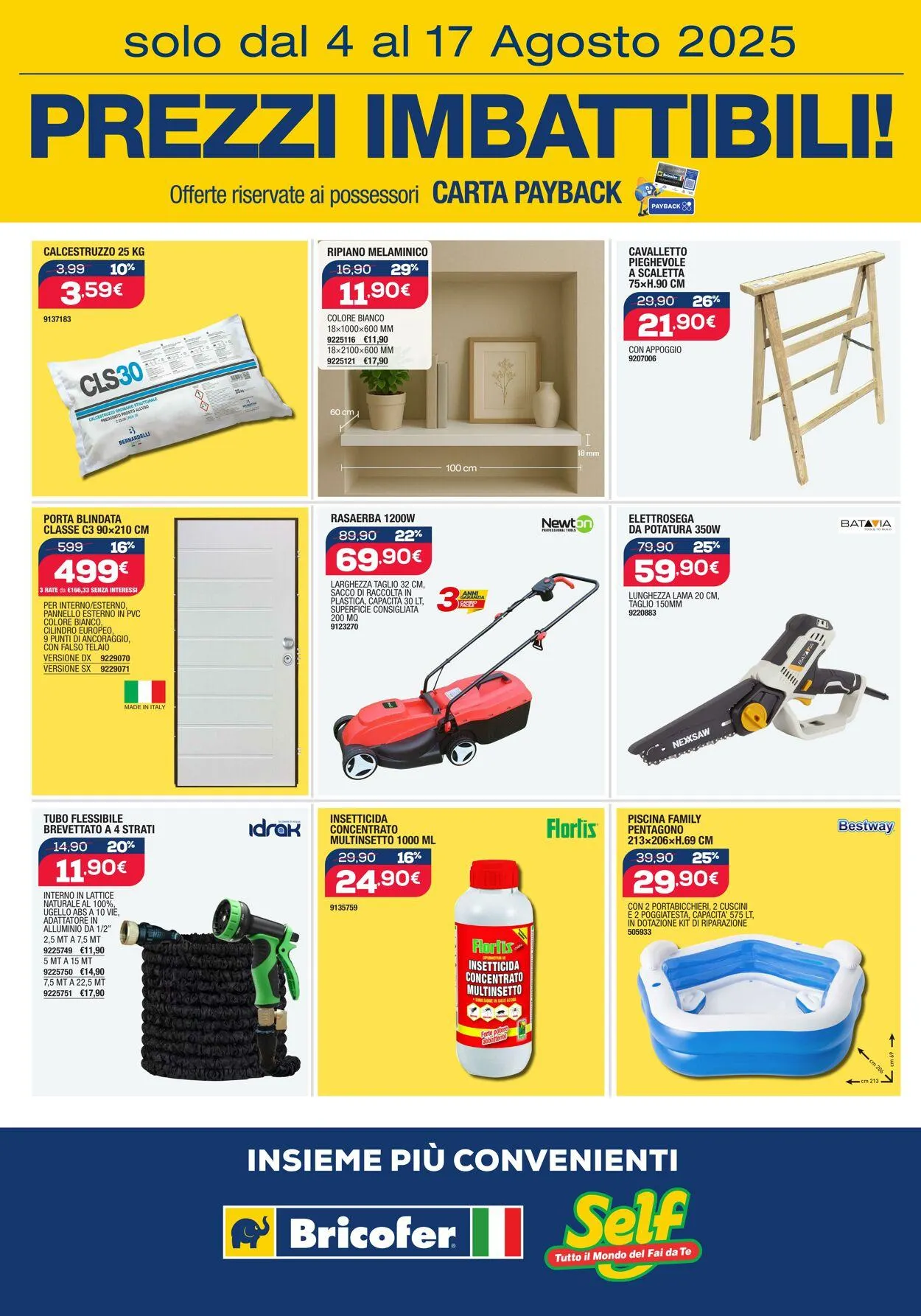 Self Volantino attuale da 4 agosto a 17 agosto di 2025 - Pagina del volantino 2