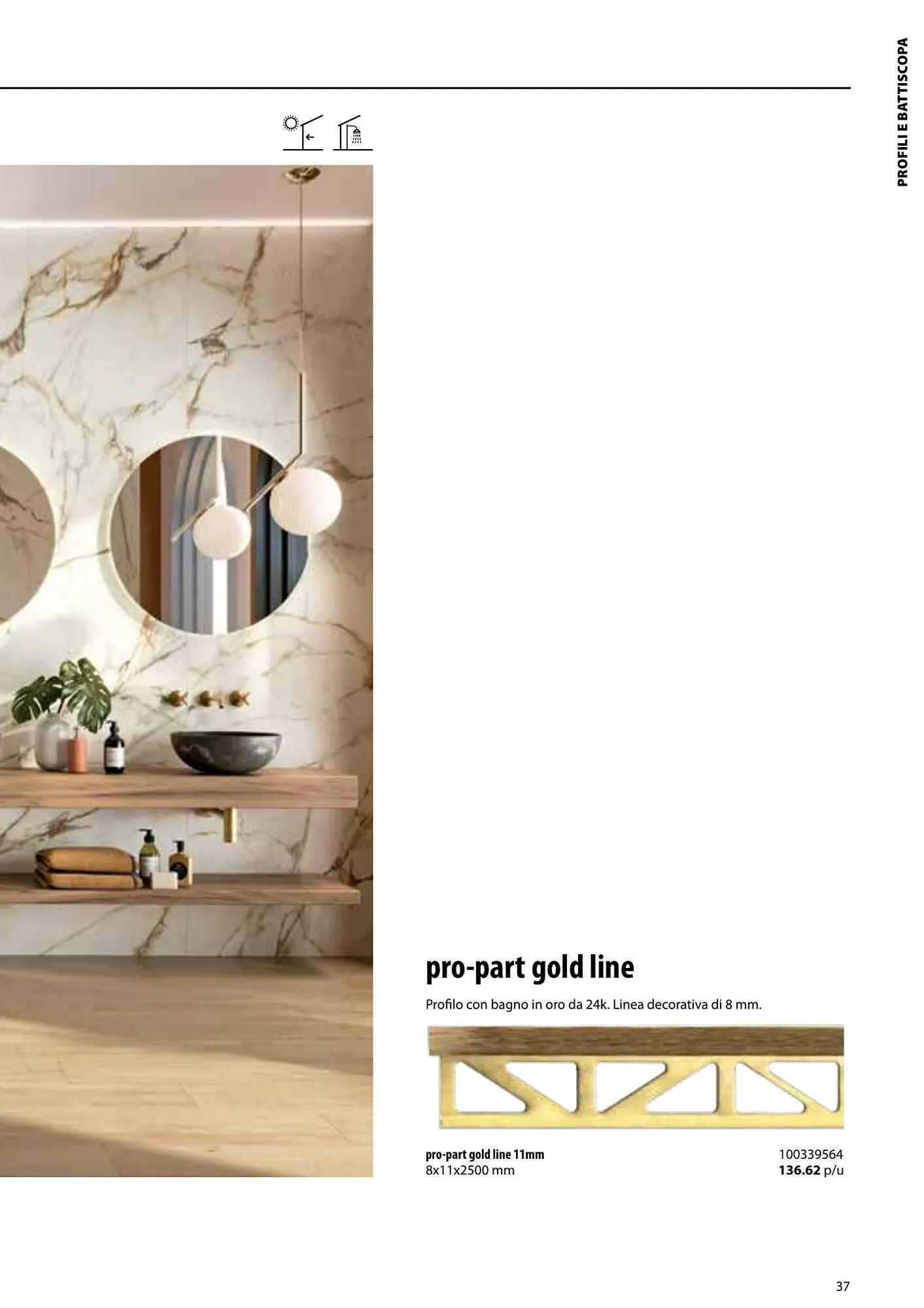 Volantino Porcelanosa da 9 aprile a 28 dicembre di 2024 - Pagina del volantino 37