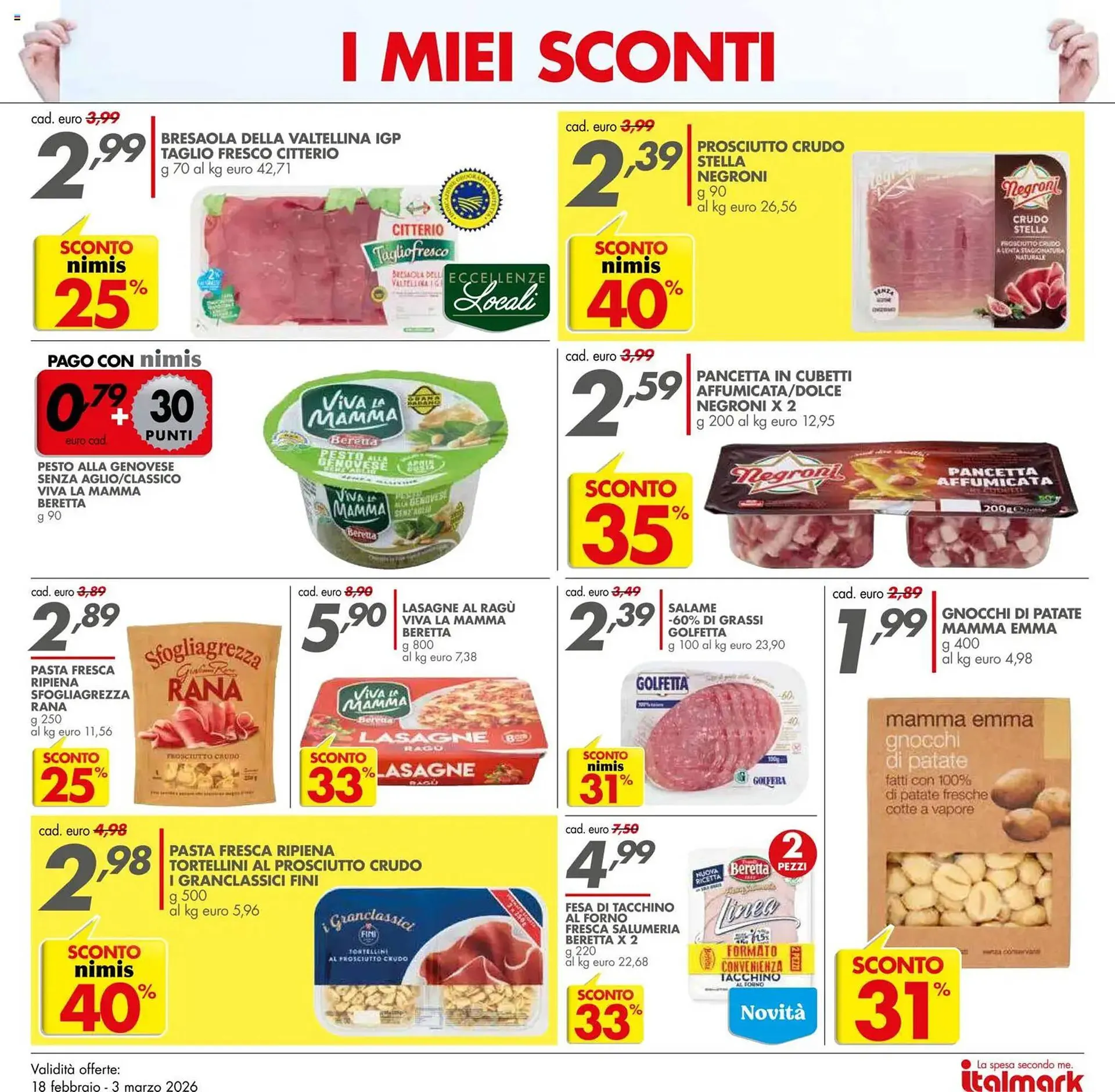Volantino Italmark da 18 febbraio a 3 marzo di 2026 - Pagina del volantino 4