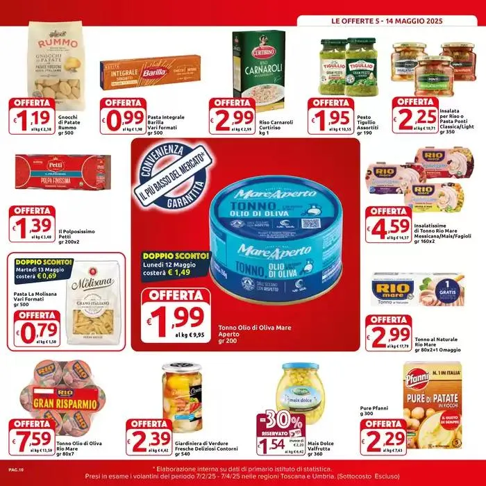 Gli eroi del risparmio Scontati 2 volte! da 5 maggio a 14 maggio di 2025 - Pagina del volantino 10