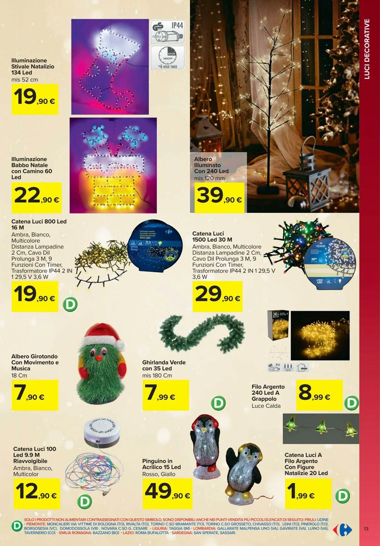 Carrefour Volantino attuale da 3 novembre a 24 dicembre di 2025 - Pagina del volantino 13