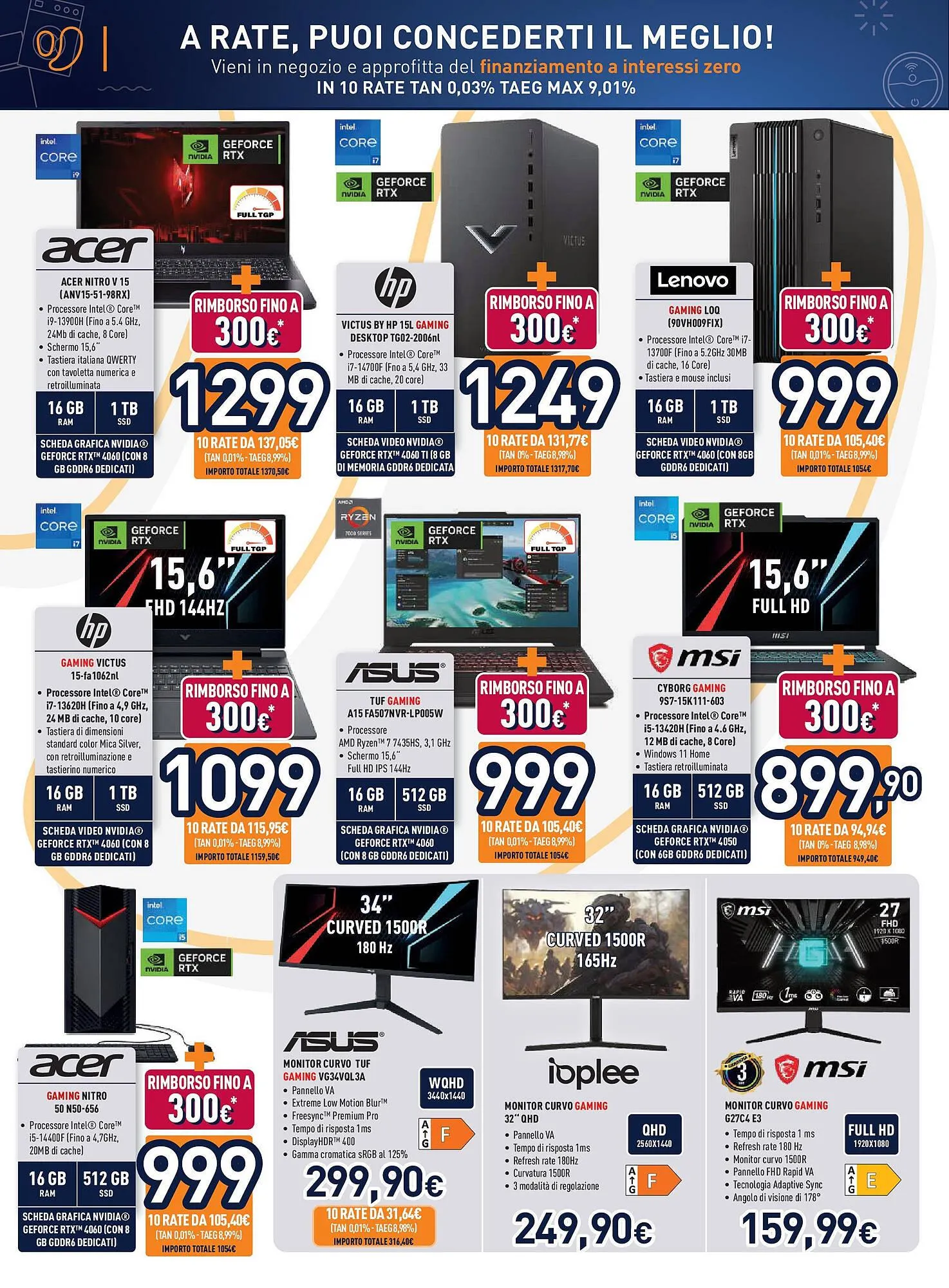 Volantino Unieuro da 19 marzo a 2 aprile di 2025 - Pagina del volantino 8