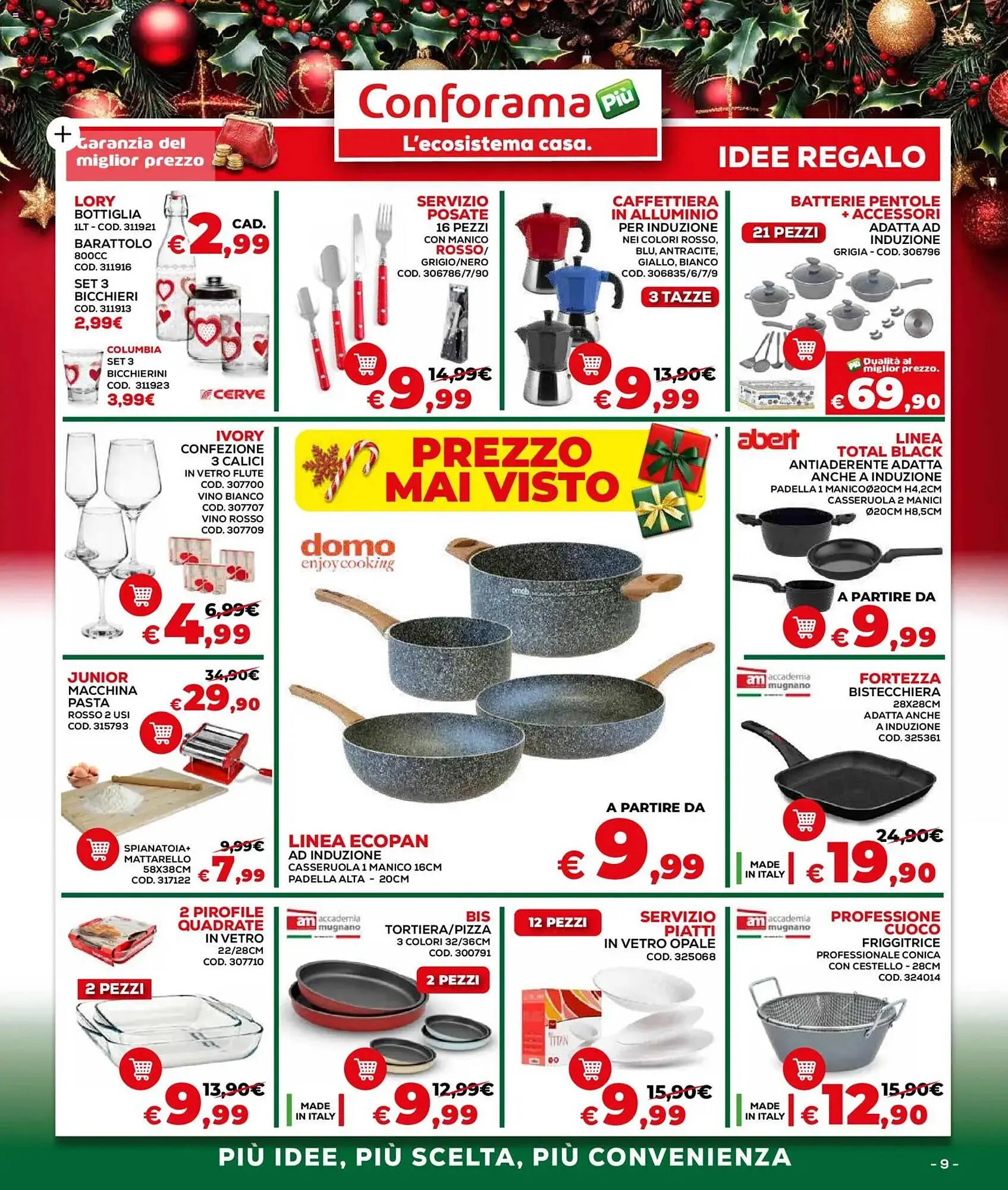 Volantino Conforama da 4 dicembre a 24 dicembre di 2025 - Pagina del volantino 9