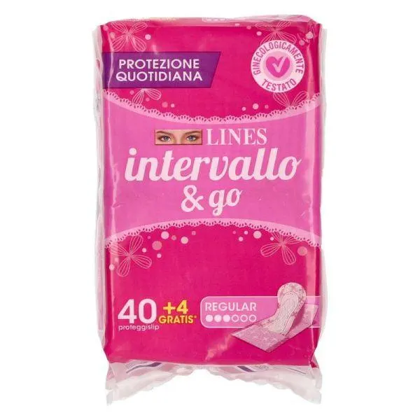 ASSORBENTI LINES INTERVALLO & GO REGULAR