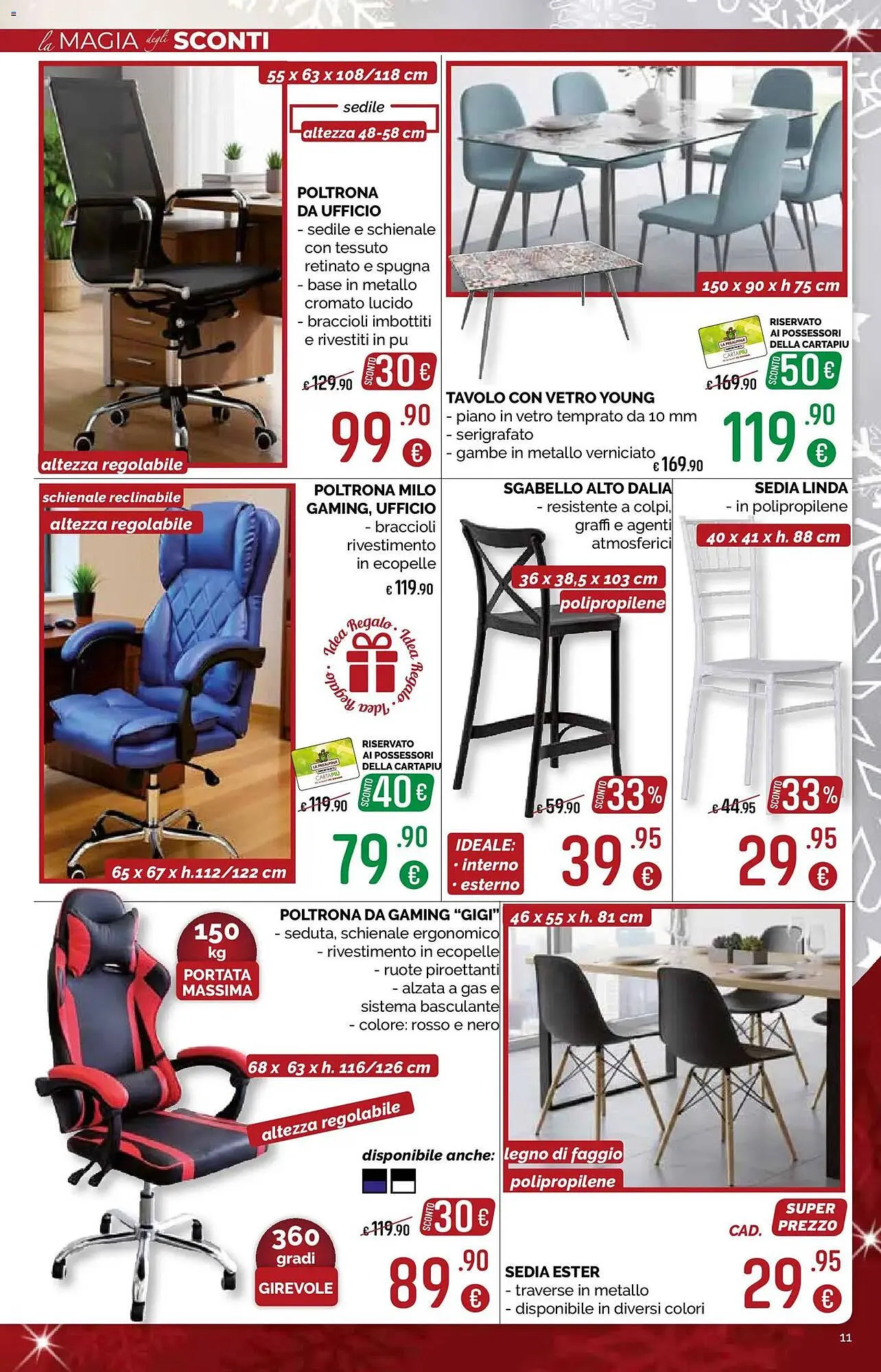 Volantino La Prealpina da 28 novembre a 24 dicembre di 2025 - Pagina del volantino 11