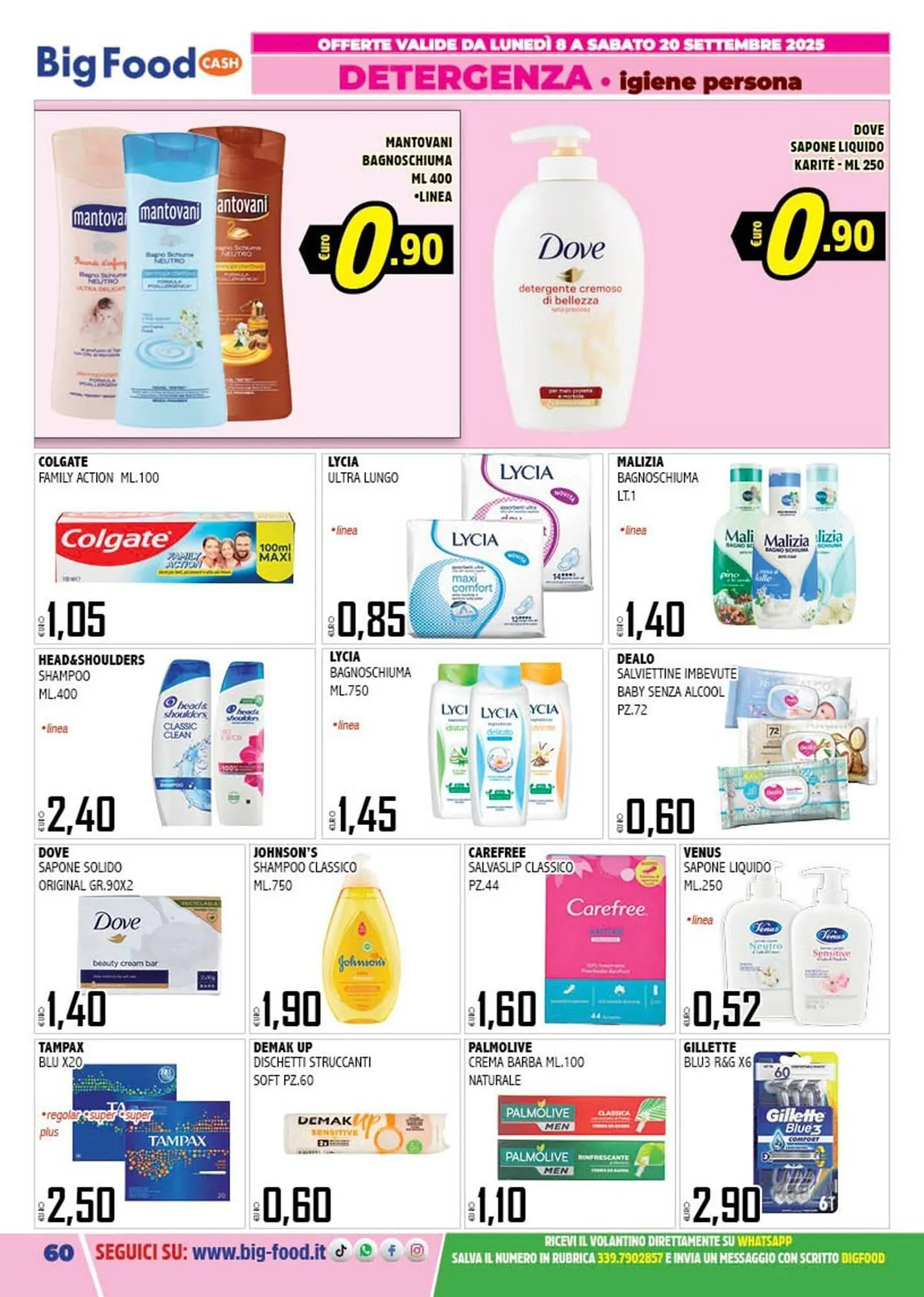Volantino Big Food da 8 settembre a 20 settembre di 2025 - Pagina del volantino 60