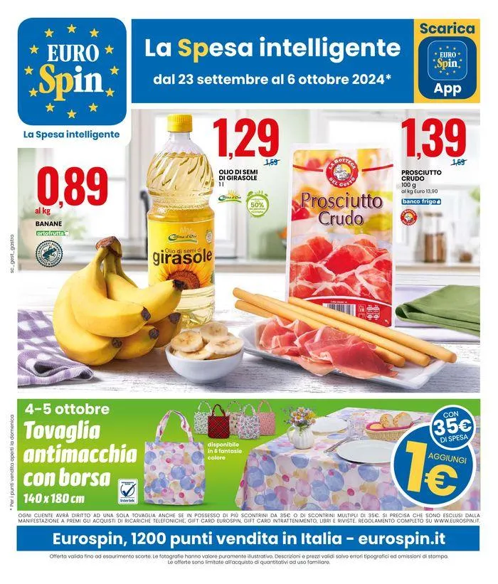 La spesa intelligente da 23 settembre a 6 ottobre di 2024 - Pagina del volantino 1