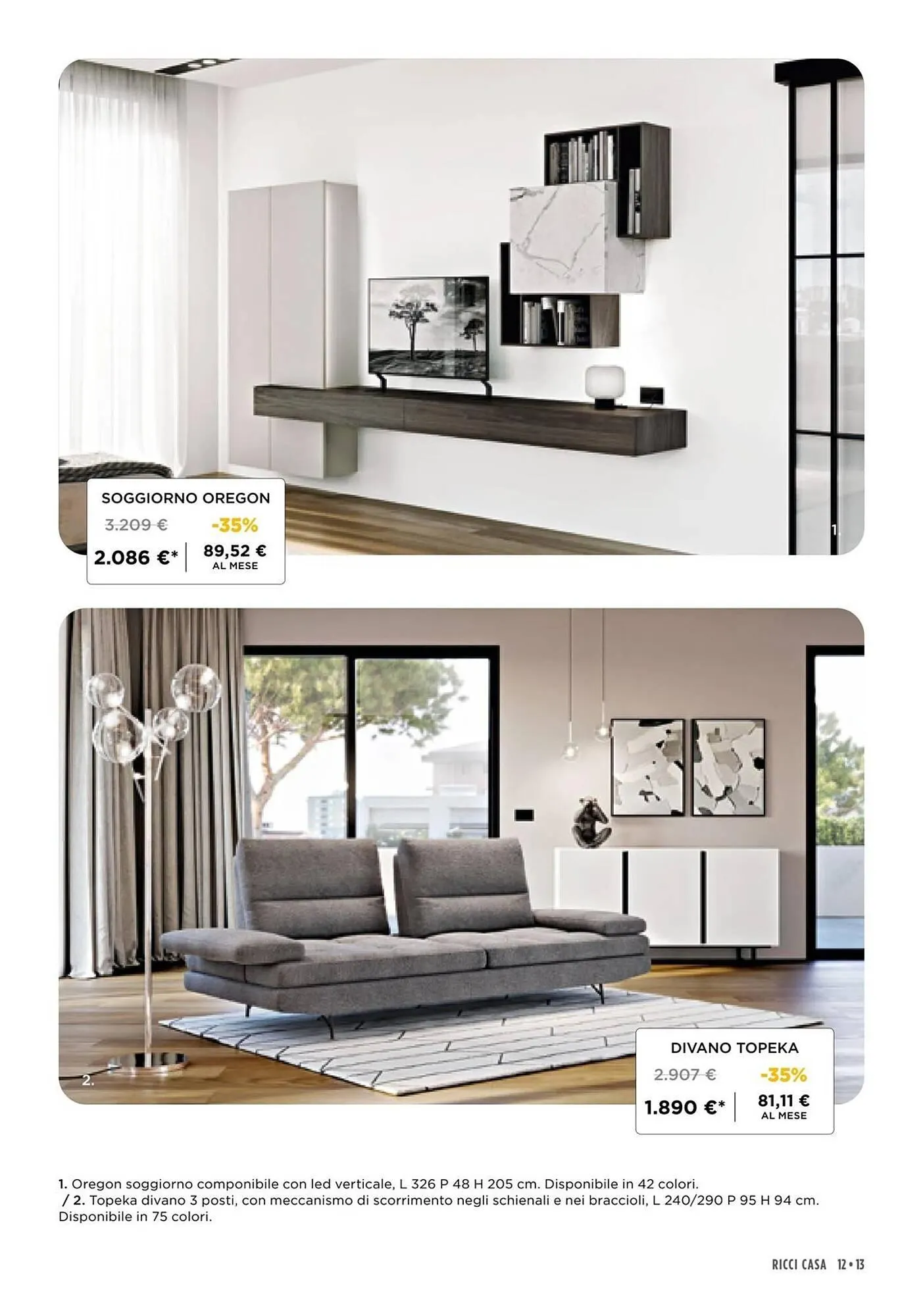 Volantino Ricci Casa da 15 ottobre a 31 dicembre di 2024 - Pagina del volantino 13