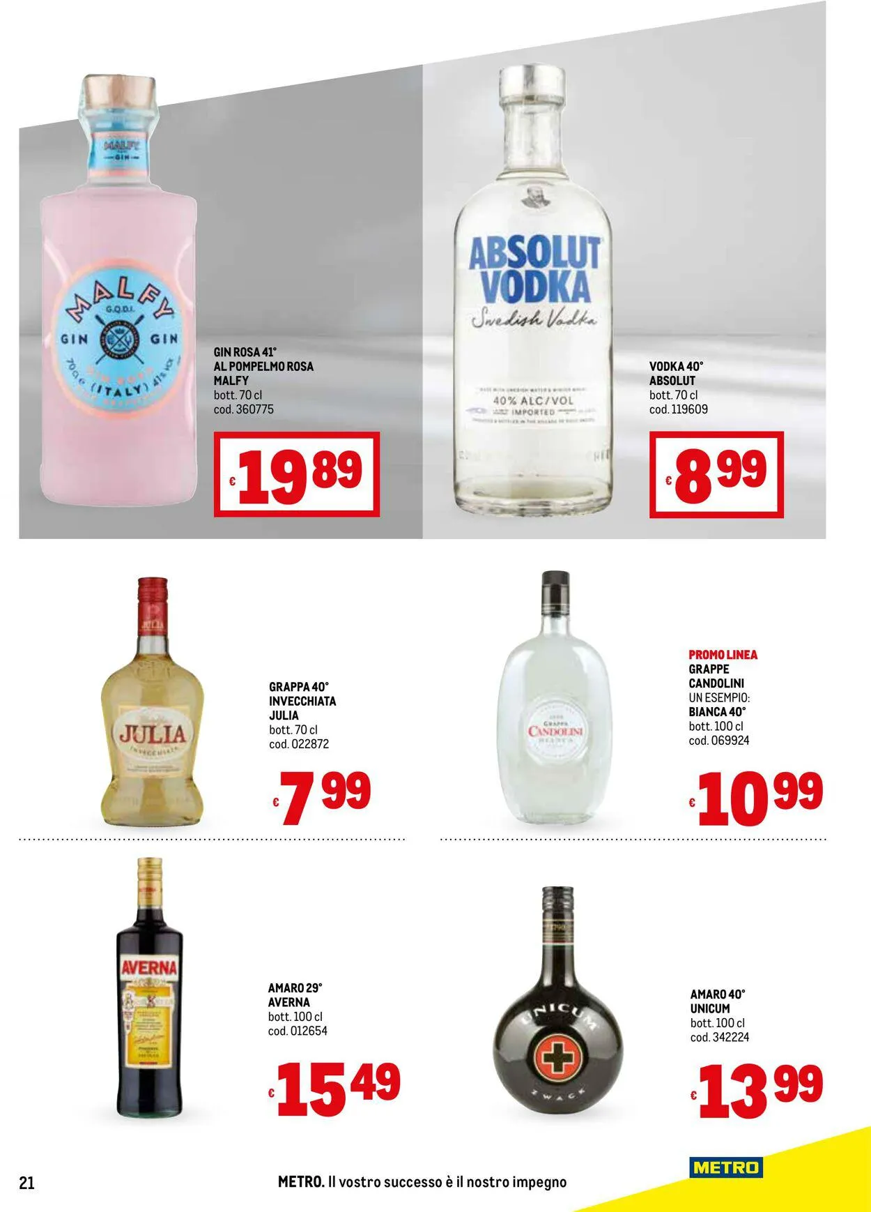 Metro Volantino attuale da 28 settembre a 11 ottobre di 2023 - Pagina del volantino 21