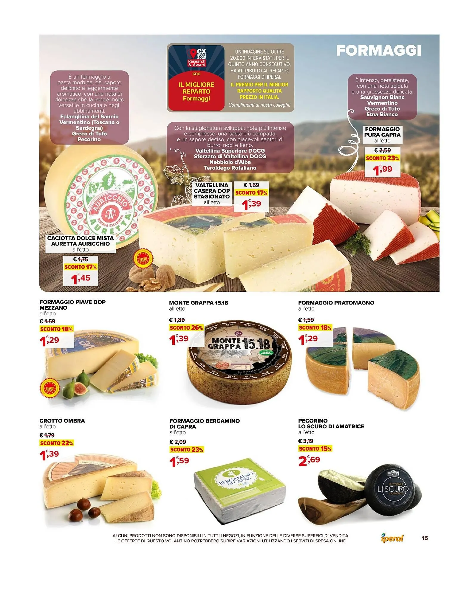 Volantino Iperal da 1 ottobre a 14 ottobre di 2025 - Pagina del volantino 15