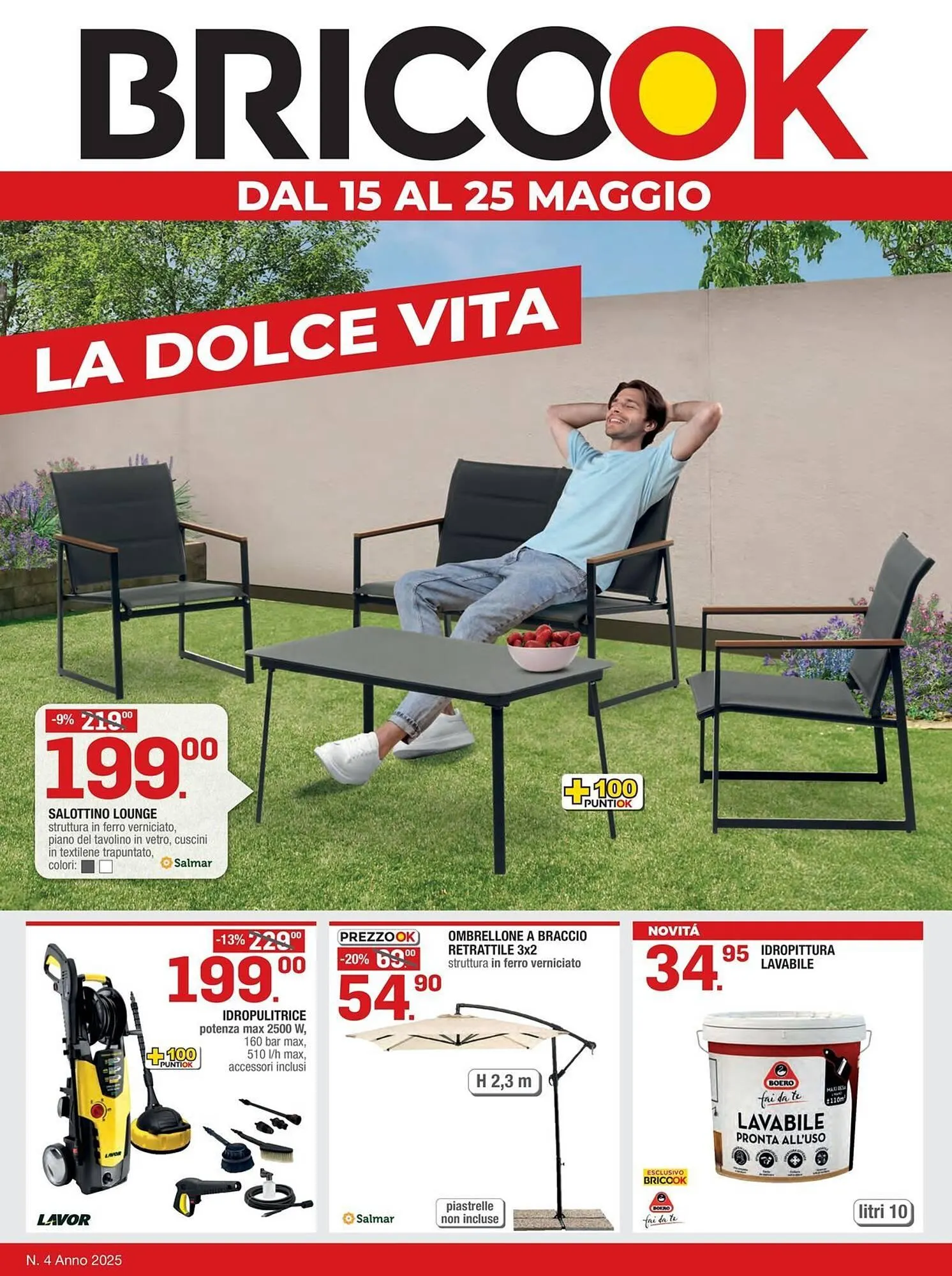 Volantino Brico OK da 15 maggio a 25 maggio di 2025 - Pagina del volantino 1