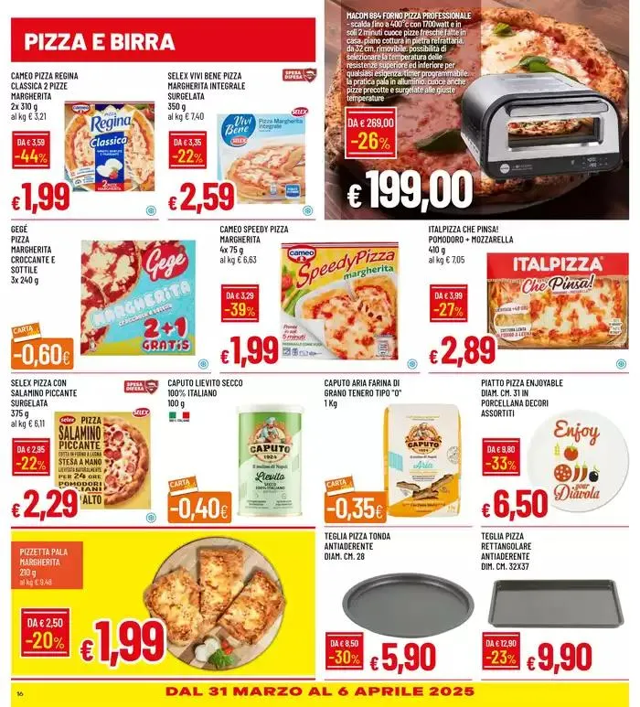 GALASSIA BUONO SPESA 20% + GRANDI MARCHE SC.FINO 50% da 26 marzo a 6 aprile di 2025 - Pagina del volantino 16