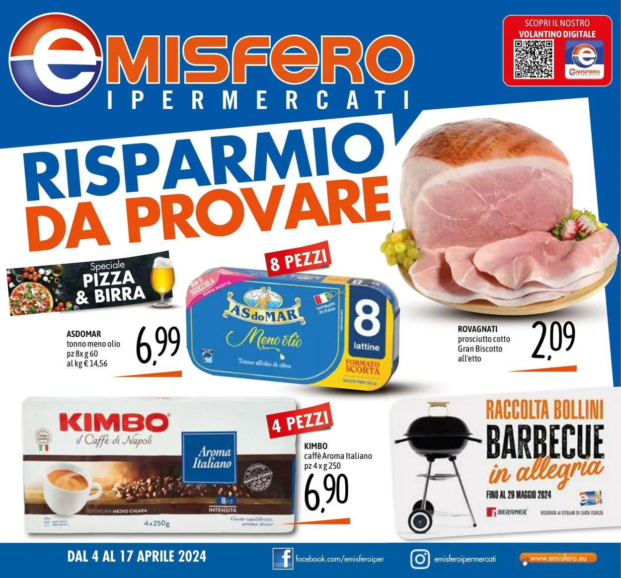 Emisfero Volantino attuale da 4 aprile a 17 aprile di 2024 - Pagina del volantino 1