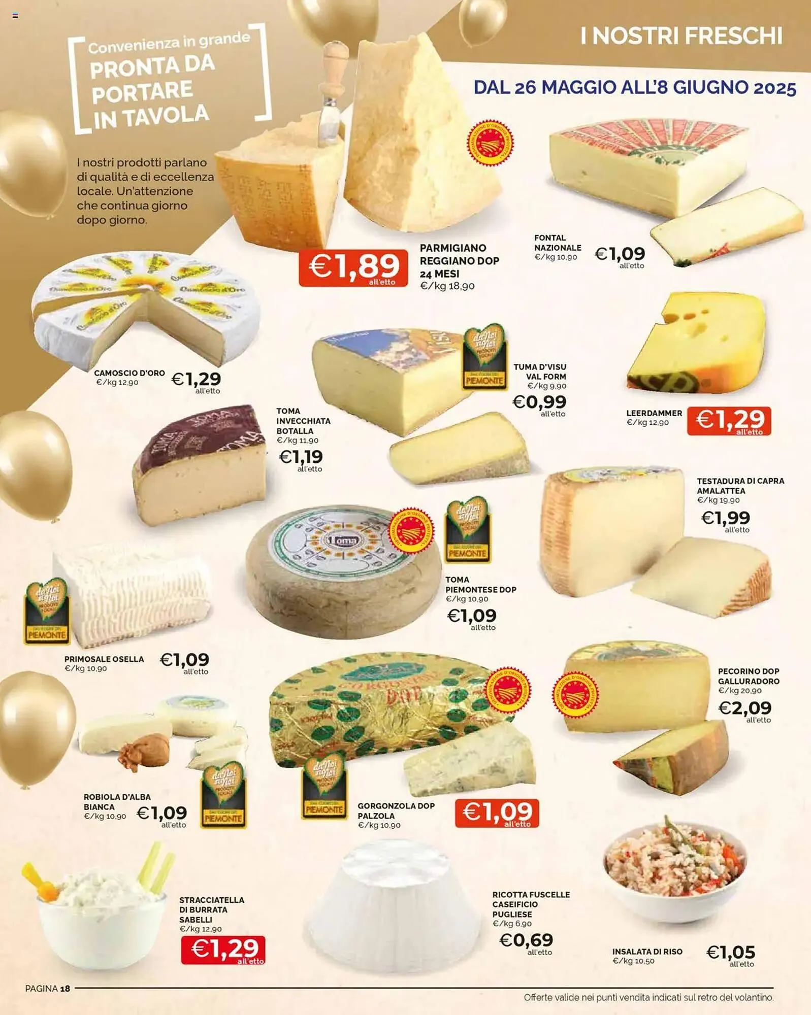 Volantino Mercatò da 26 maggio a 22 giugno di 2025 - Pagina del volantino 18