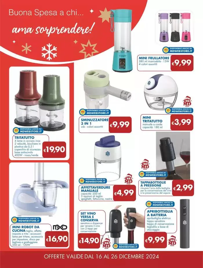 Il magico natale di MD da 16 dicembre a 26 dicembre di 2024 - Pagina del volantino 29