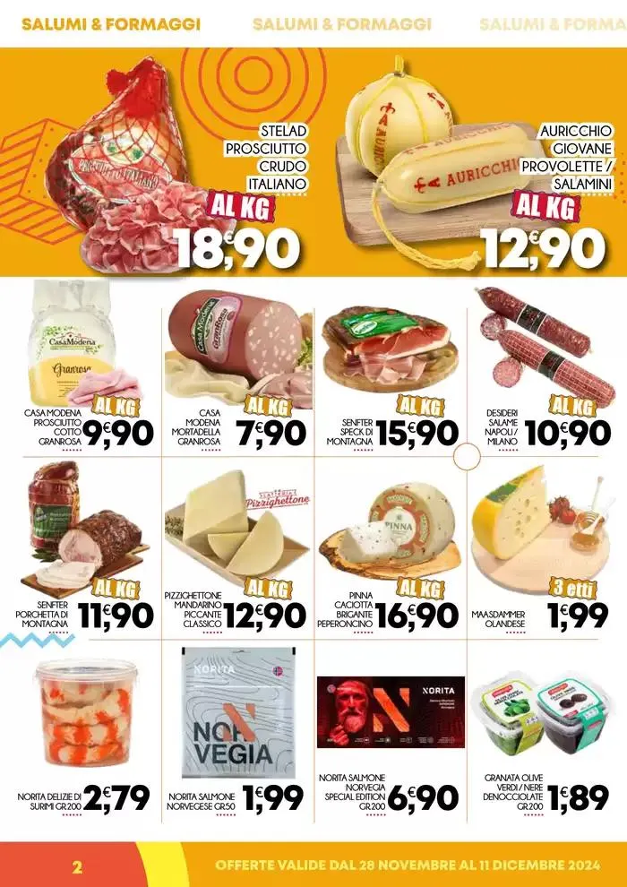 Veri sapori d'italia da 2 dicembre a 11 dicembre di 2024 - Pagina del volantino 2