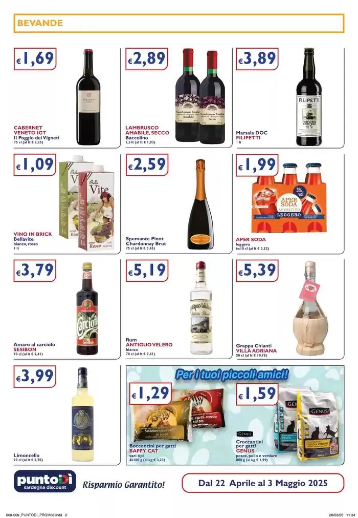 OFFERTE VALIDE DAL 22 APRILE AL 3 MAGGIO 2025 da 23 aprile a 3 maggio di 2025 - Pagina del volantino 9