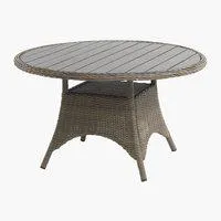 Tavolo da esterno GAMMELBY Ø130 grigio