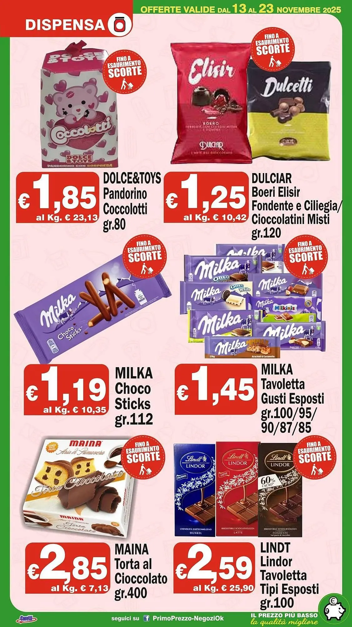 Volantino Primo Prezzo da 13 novembre a 23 novembre di 2025 - Pagina del volantino 18