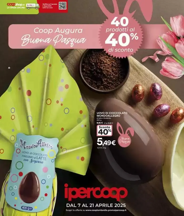 Buona Pasqua da 7 aprile a 21 aprile di 2025 - Pagina del volantino 1