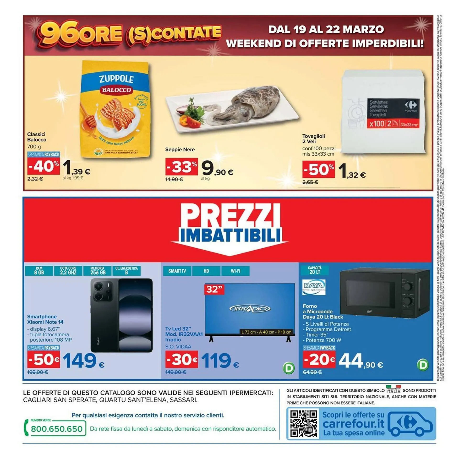 Volantino Carrefour Iper da 13 marzo a 23 marzo di 2026 - Pagina del volantino 36