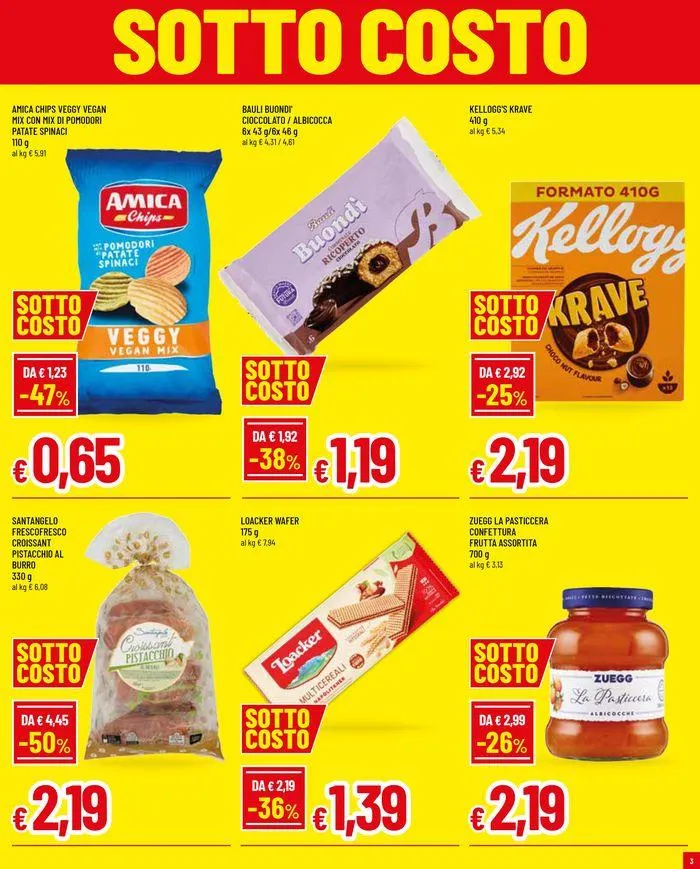 Sottocosto da 19 settembre a 2 ottobre di 2024 - Pagina del volantino 3