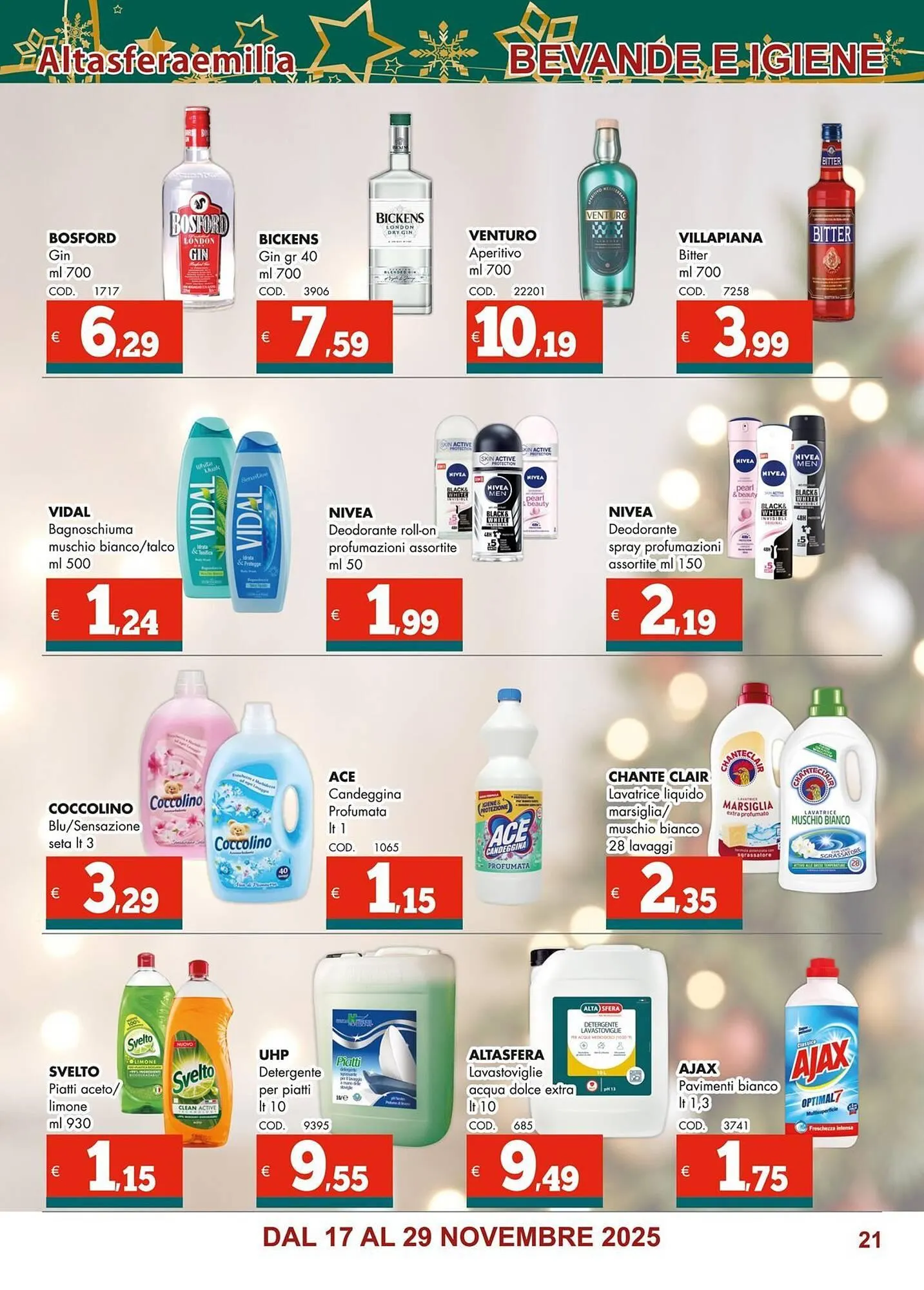 Volantino Altasfera da 17 novembre a 29 novembre di 2025 - Pagina del volantino 21