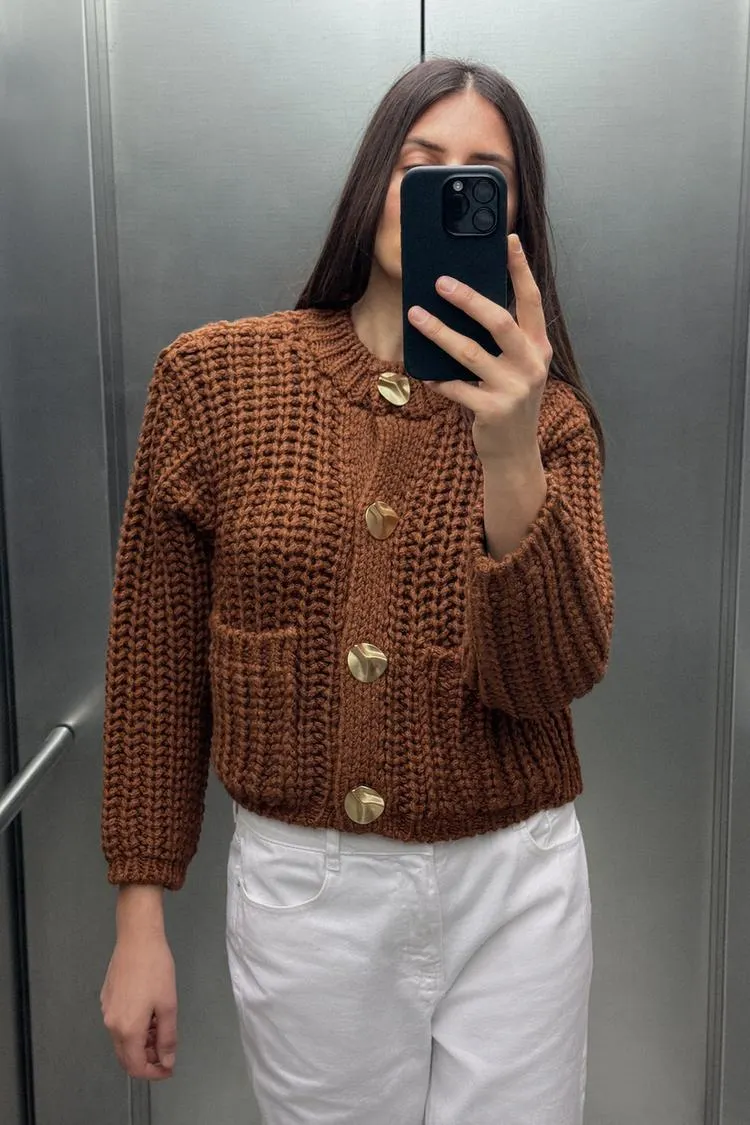 CARDIGAN IN MAGLIA SPESSA