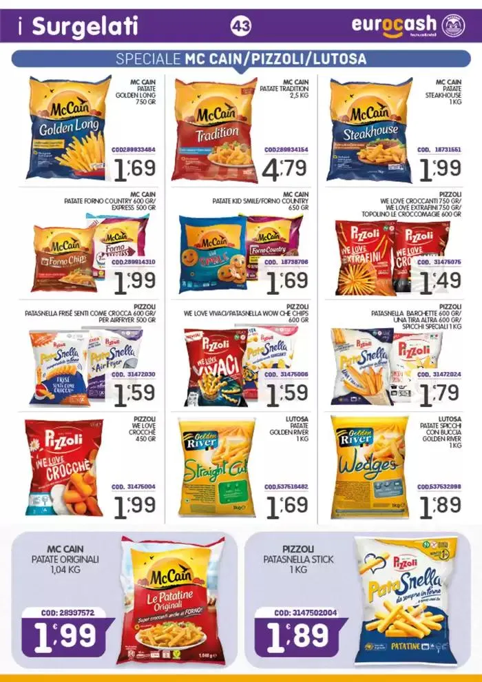 Sottocosto da 20 gennaio a 16 febbraio di 2025 - Pagina del volantino 43