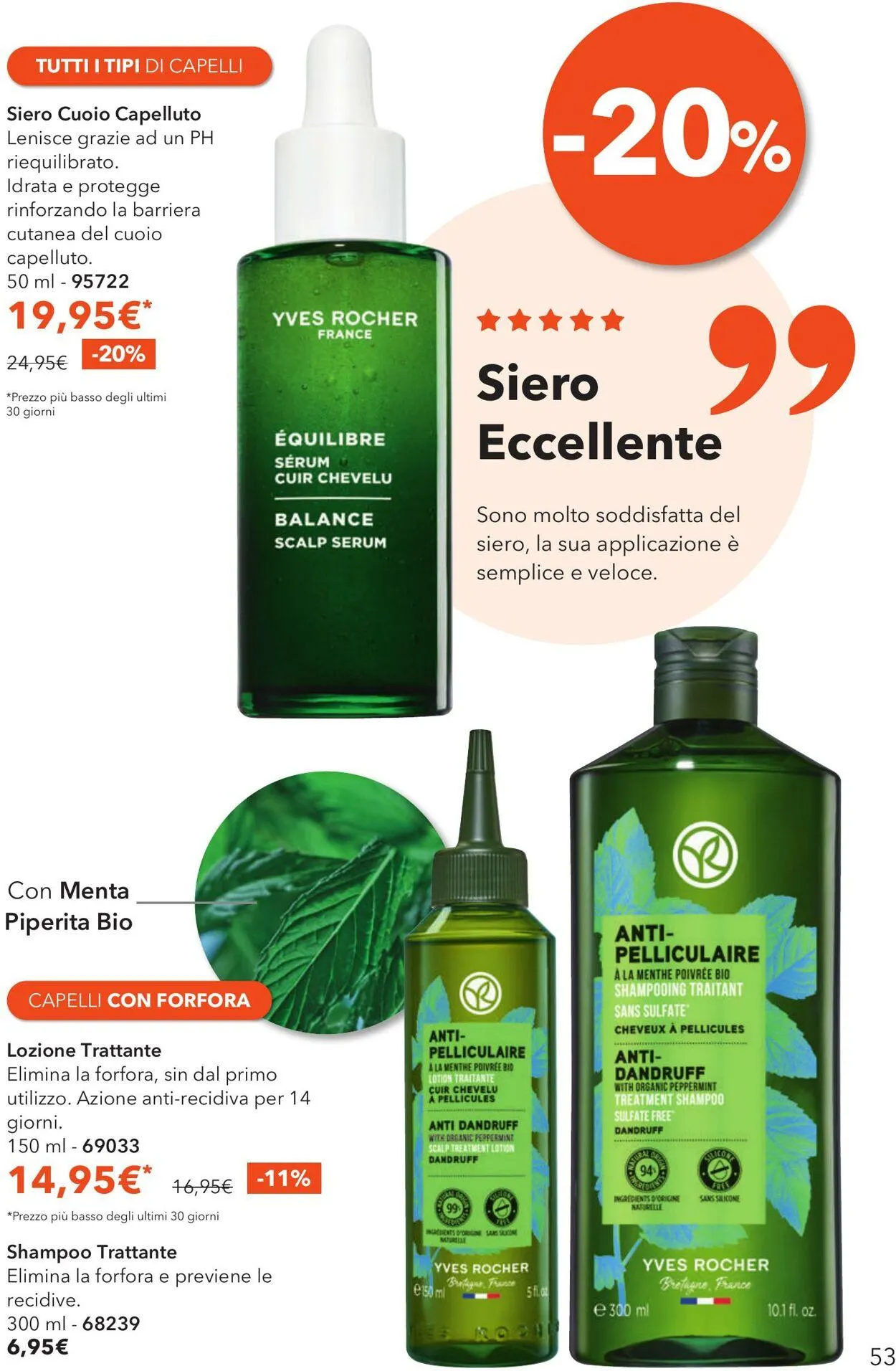 Yves Rocher Volantino attuale da 4 luglio a 30 luglio di 2025 - Pagina del volantino 53