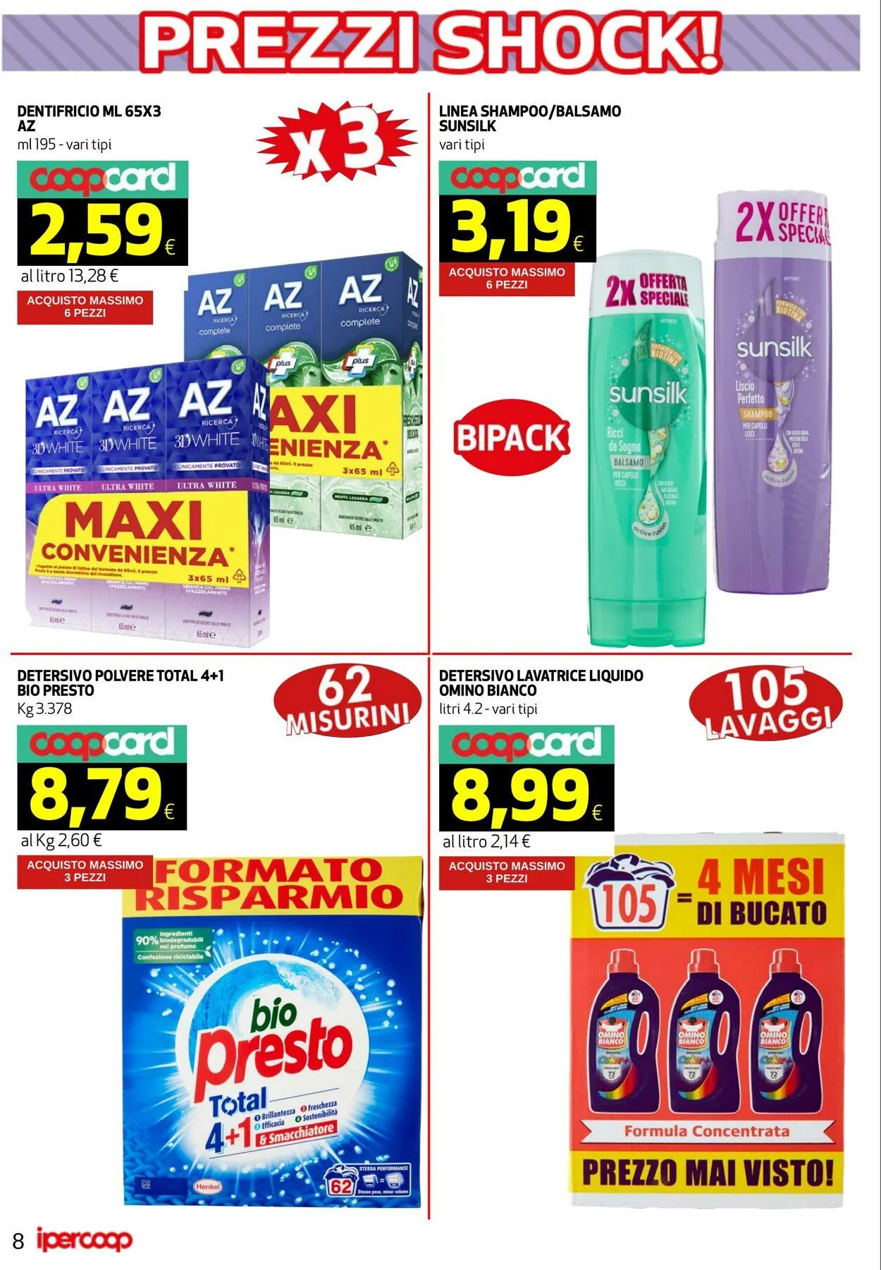 Coop Volantino attuale da 6 agosto a 17 agosto di 2025 - Pagina del volantino 8