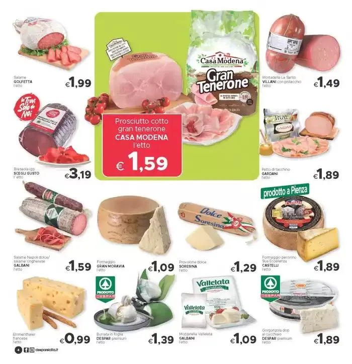 Salviamo la spesa da 28 ottobre a 7 novembre di 2024 - Pagina del volantino 4