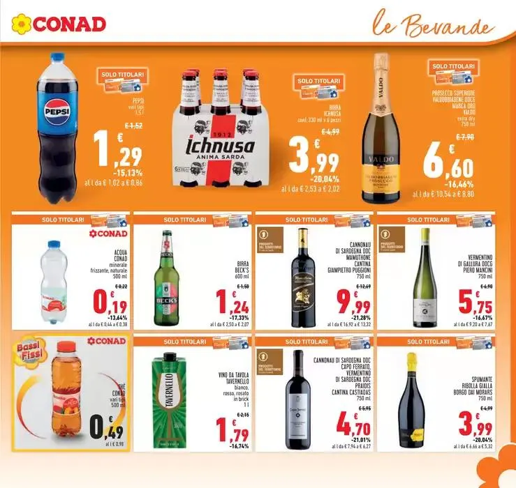 RIAPERTURA CONAD OLBIA da 10 maggio a 21 maggio di 2025 - Pagina del volantino 17