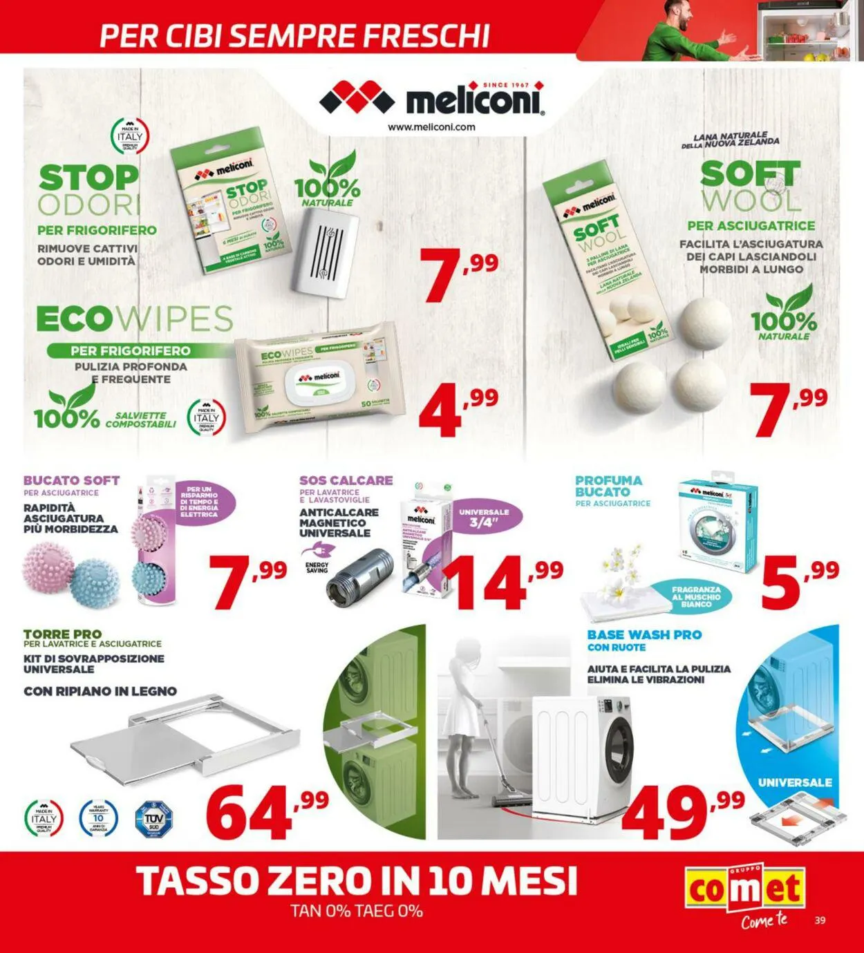 Comet Volantino attuale da 4 gennaio a 17 gennaio di 2024 - Pagina del volantino 39