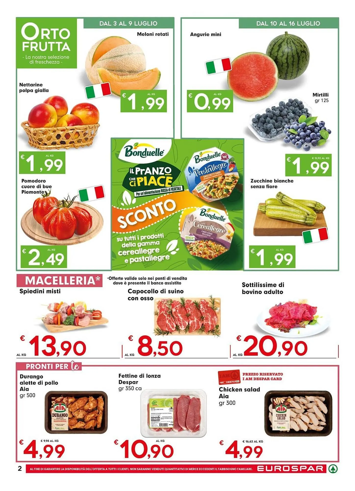 Volantino DeSpar Express da 3 luglio a 16 luglio di 2025 - Pagina del volantino 2