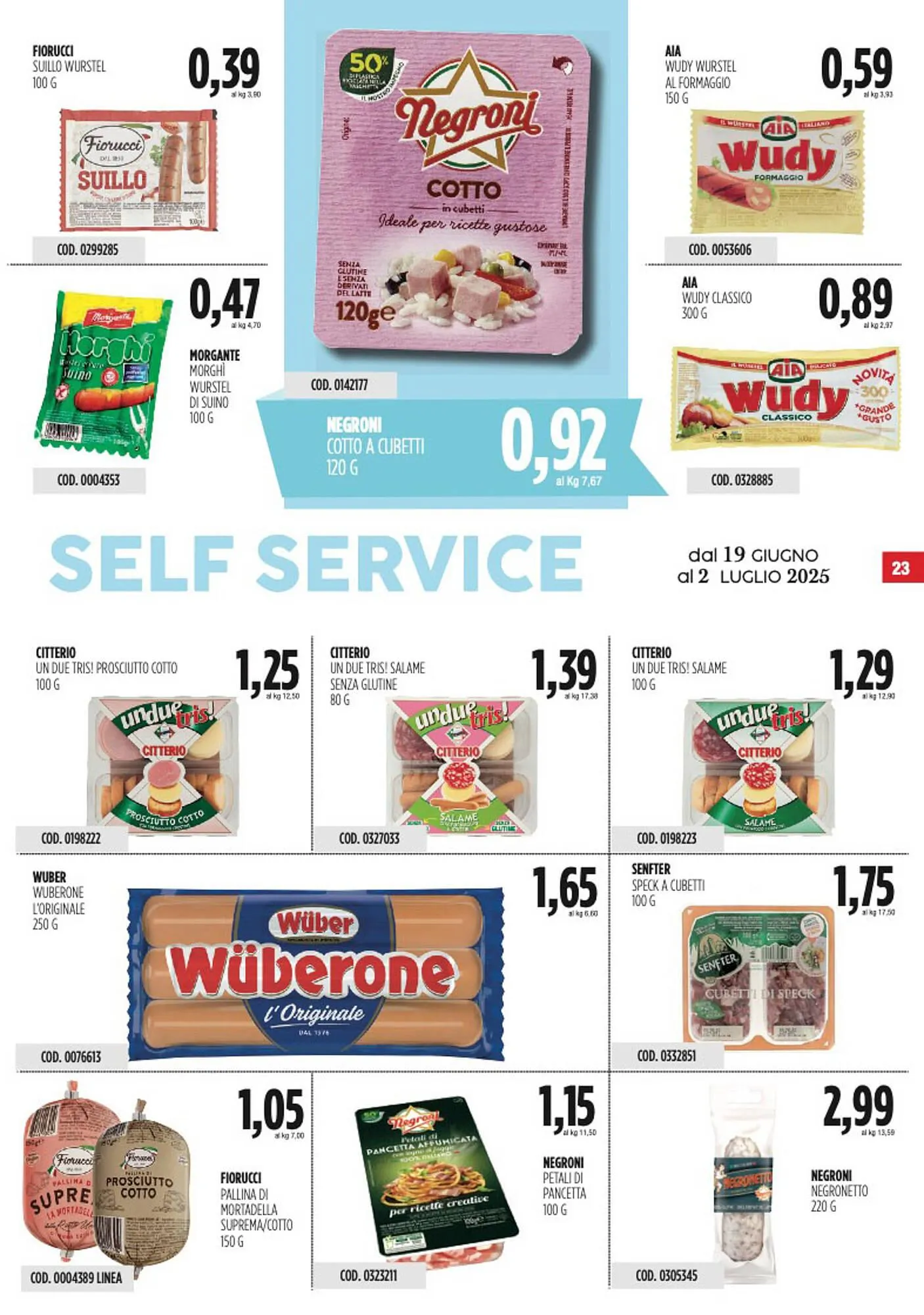 Volantino Carico Cash & Carry da 19 giugno a 2 luglio di 2025 - Pagina del volantino 23