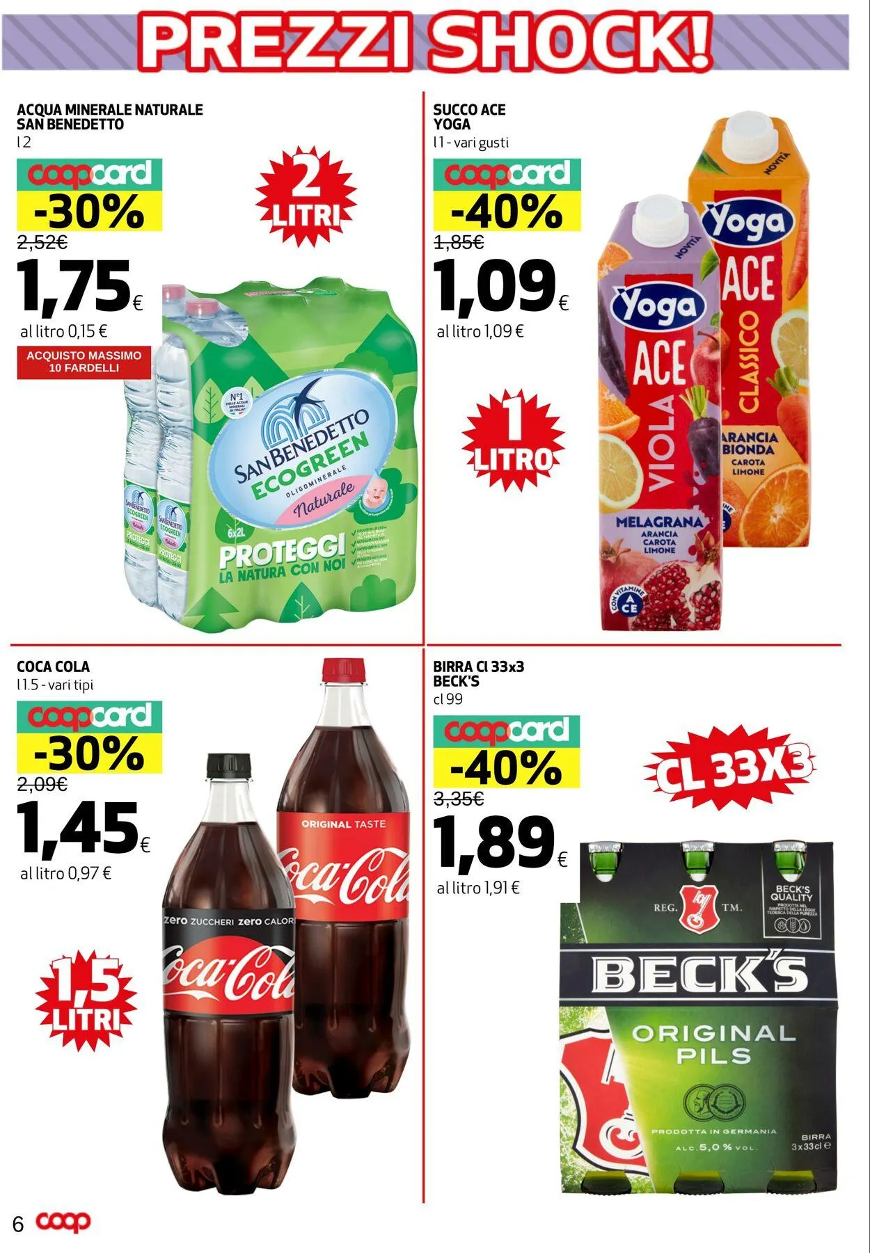 Coop Volantino attuale da 1 settembre a 10 settembre di 2025 - Pagina del volantino 6