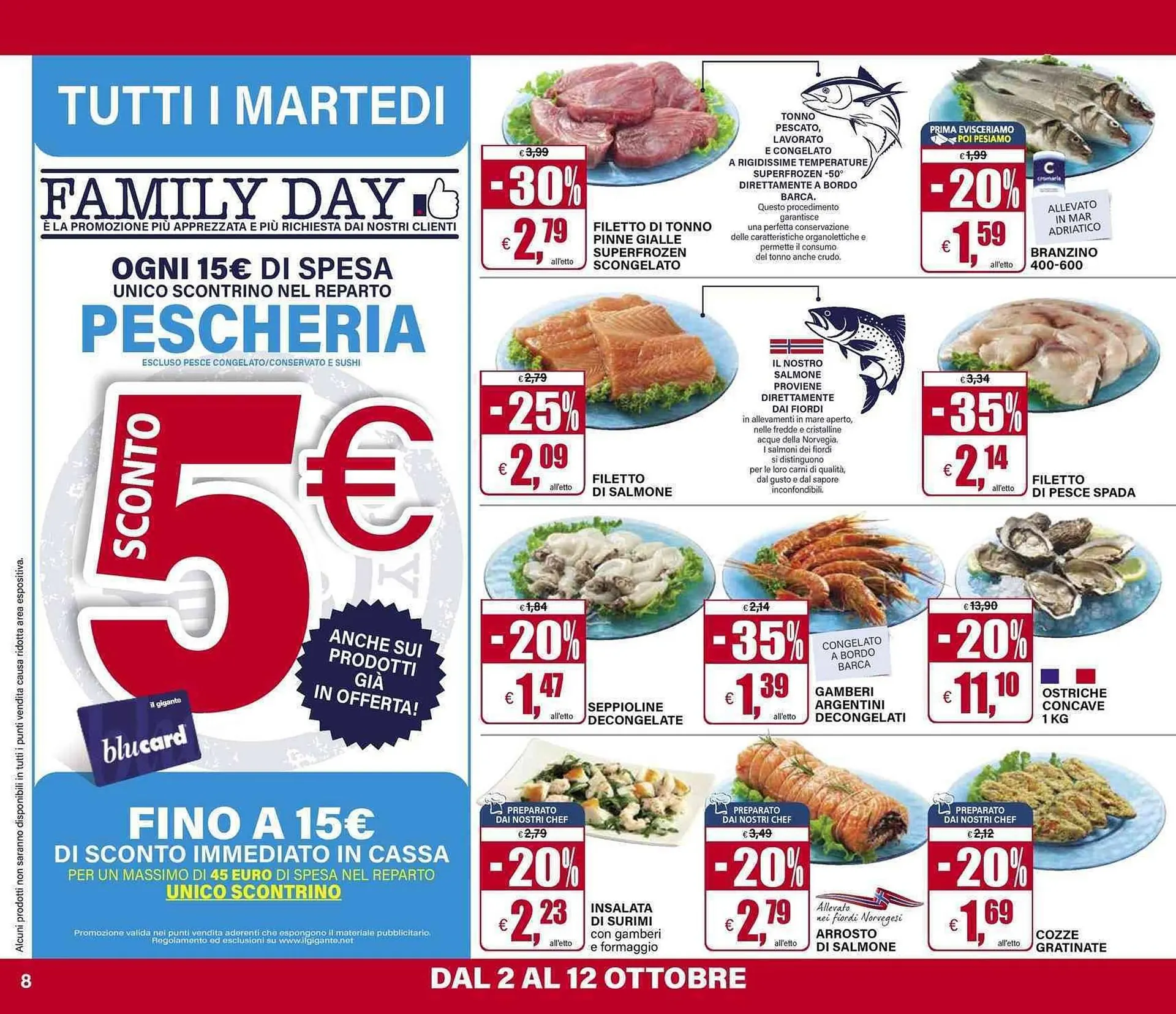 Volantino Il Gigante da 2 ottobre a 11 ottobre di 2025 - Pagina del volantino 8