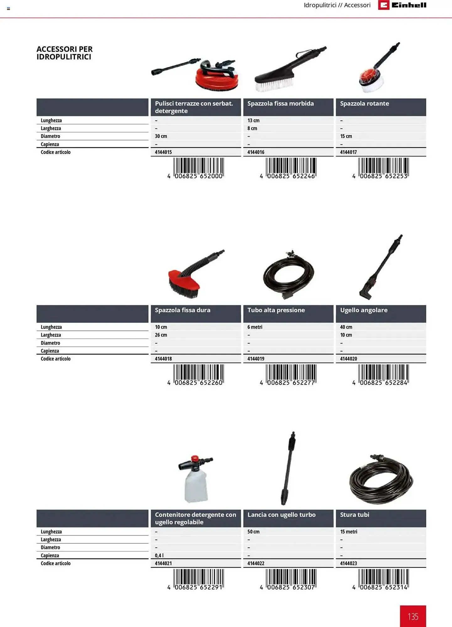 Volantino Einhell da 6 febbraio a 6 febbraio di 2026 - Pagina del volantino 135